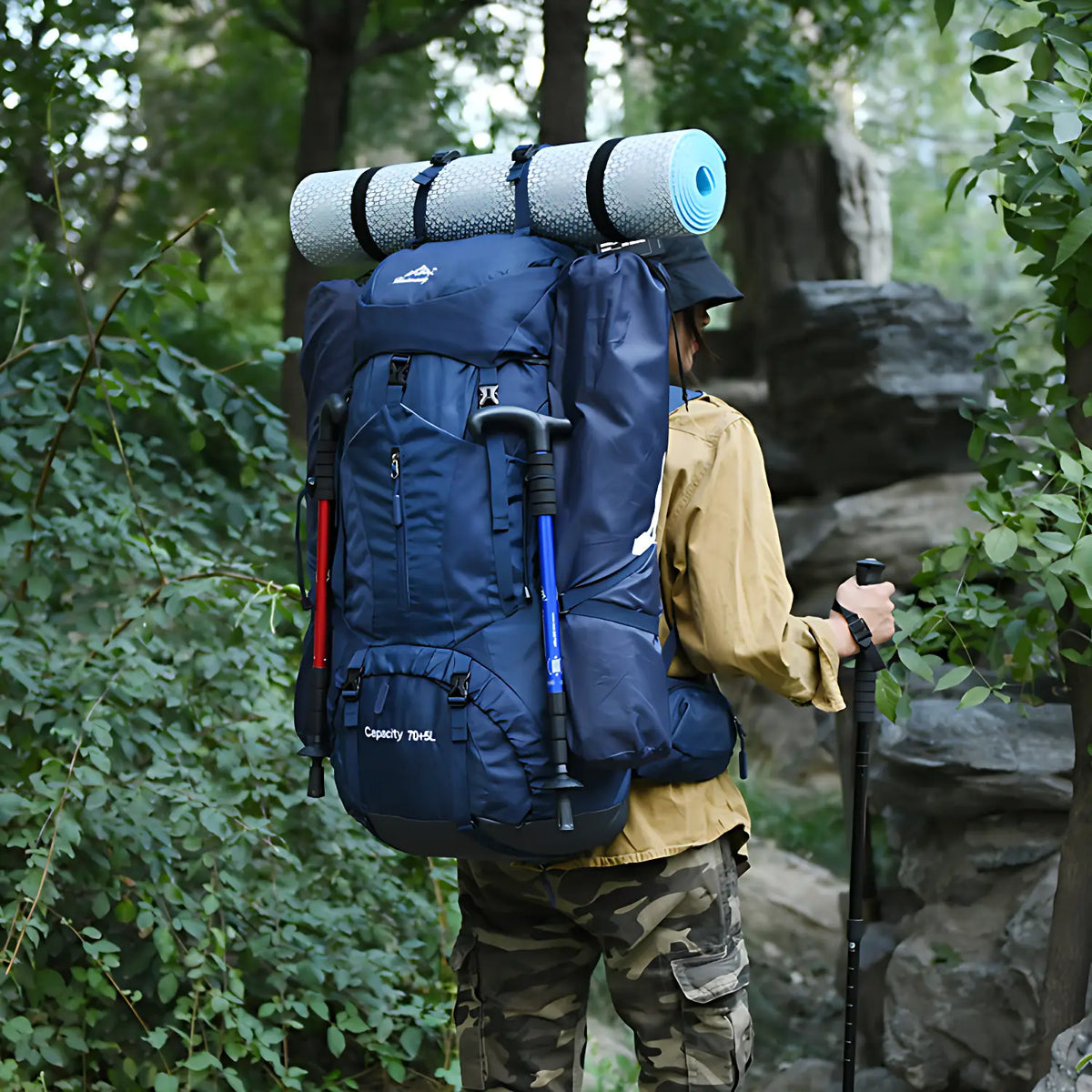Wanderrucksack Damen 75L