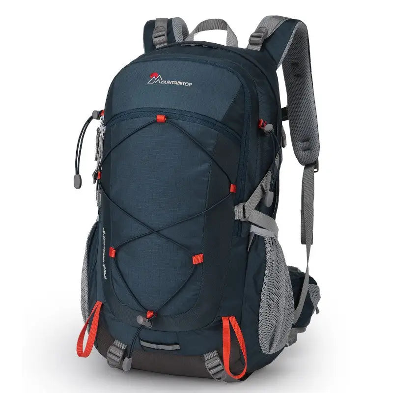 Moderner Wanderrucksack in Blau Und Orange