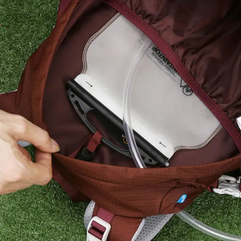 Moderner Wanderrucksack - Innenansicht