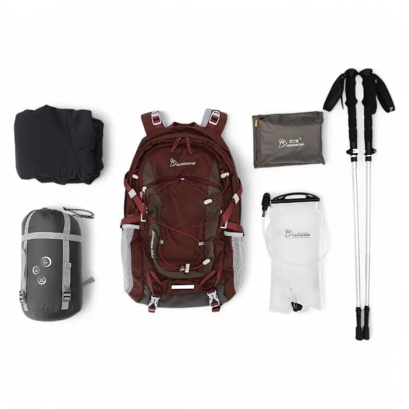 Moderner Wanderrucksack - Nahaufnahme