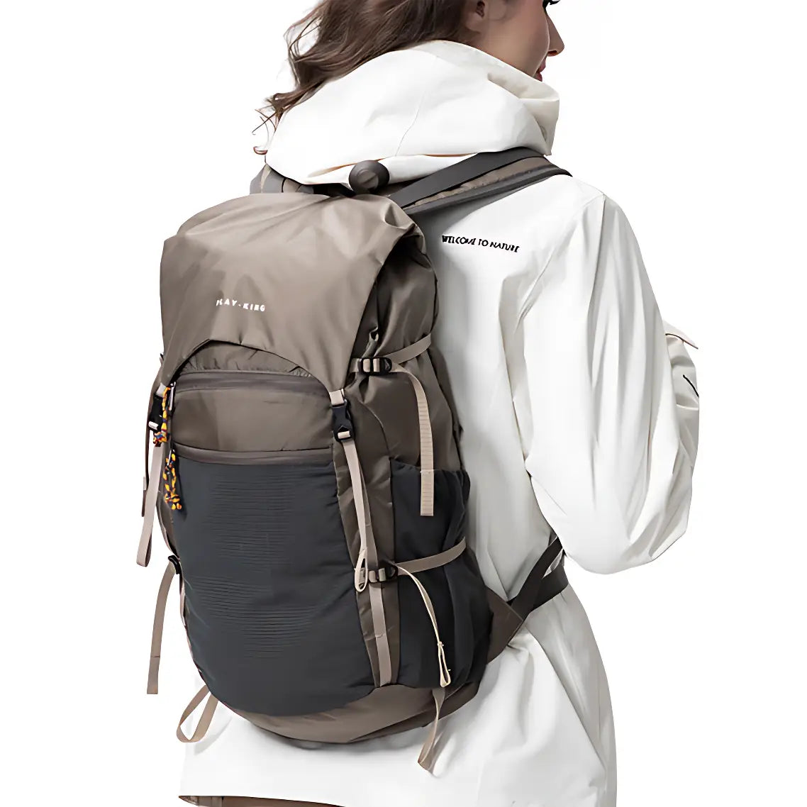 Wanderrucksack Grau