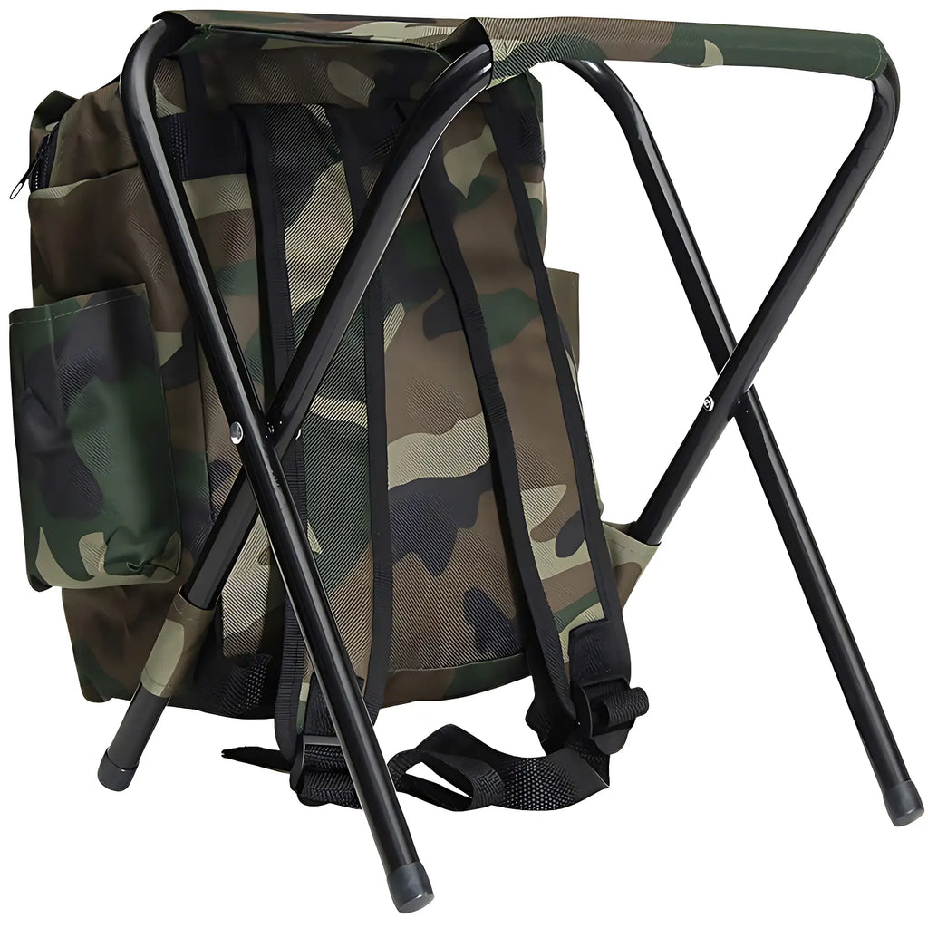 Rucksack mit Stuhl