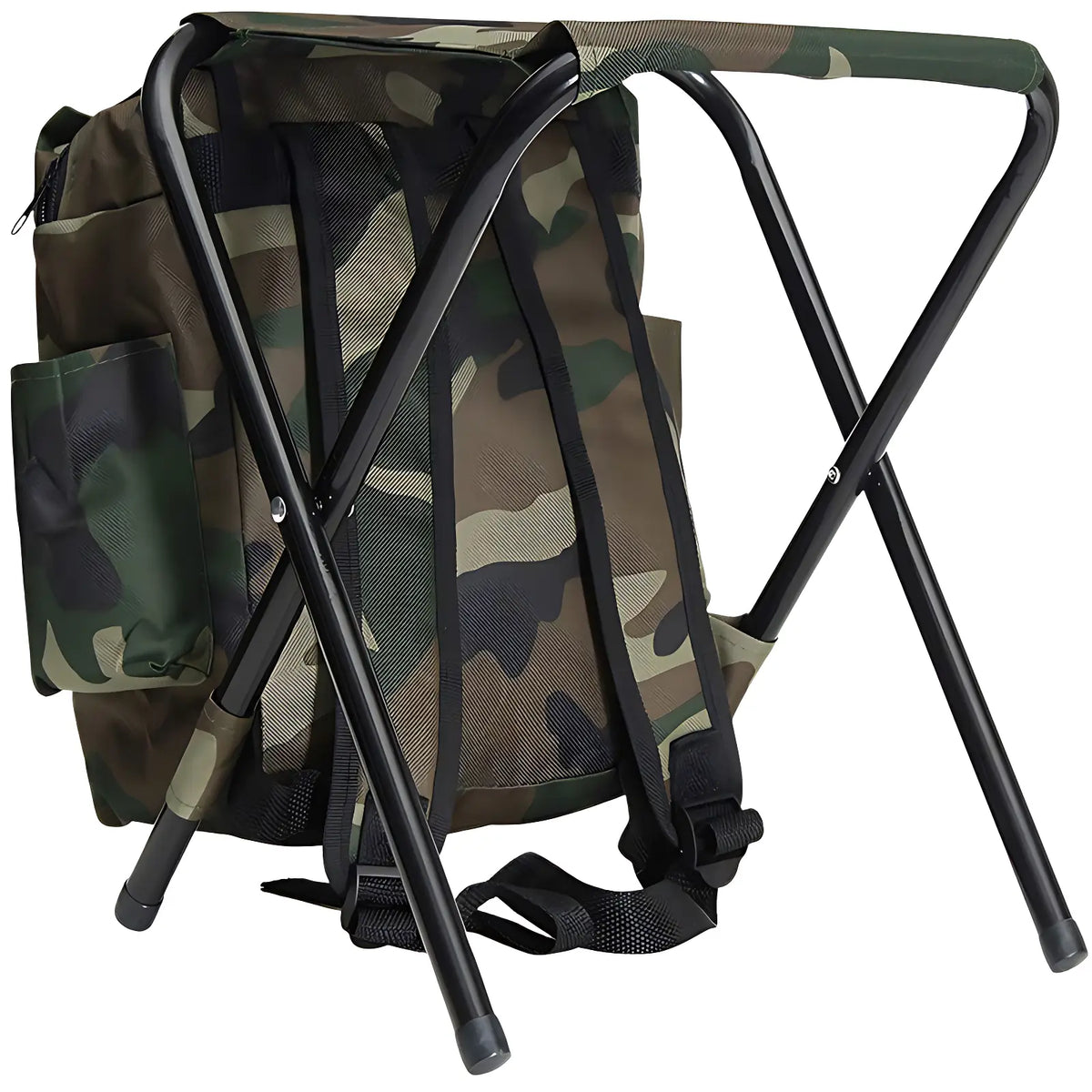 Rucksack mit Stuhl