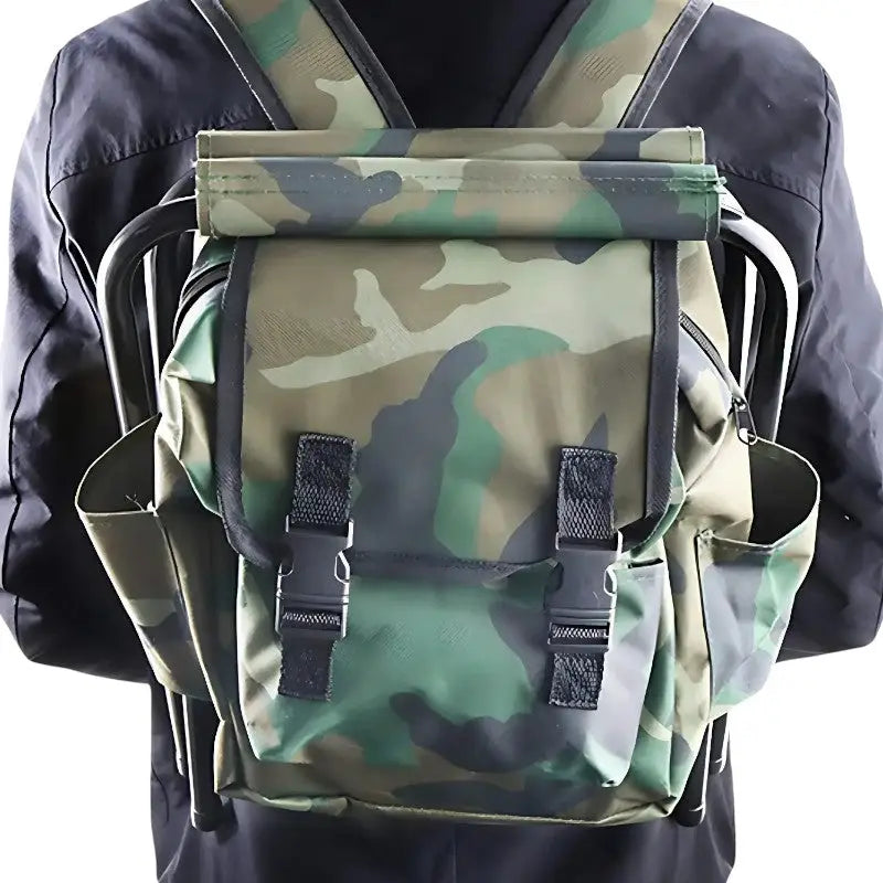 Rucksack mit Stuhl