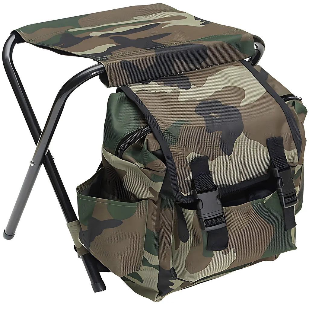 Rucksack mit Stuhl