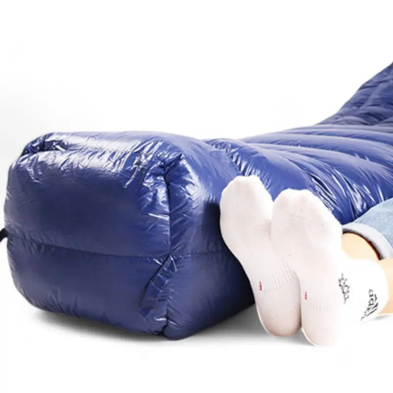 Schlafsack Entendaunen warm