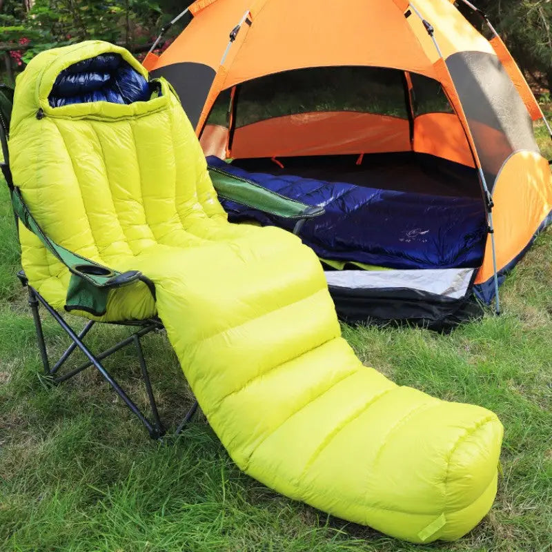 Schlafsack Entendaunen warm