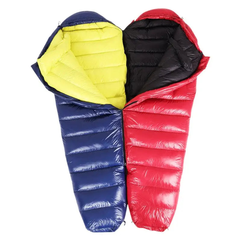 Schlafsack Entendaunen warm