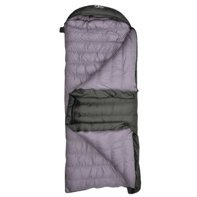 Schlafsack Entendaunen Schwarz