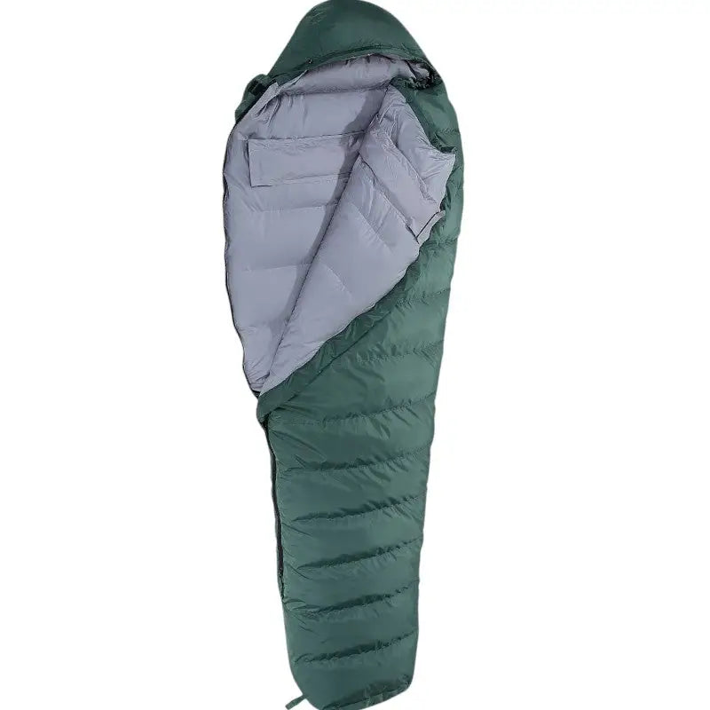 Daunenschlafsack Mumienform