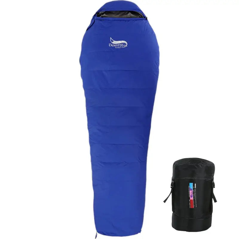 Daunenschlafsack Mumienform