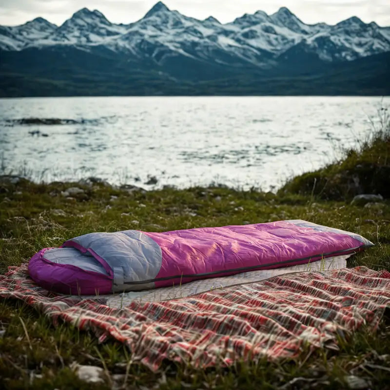 Schlafsack Berg Winter