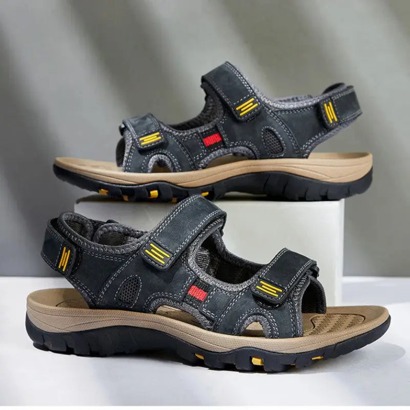 Trekkingsandalen Herren Leder - Ausstattung