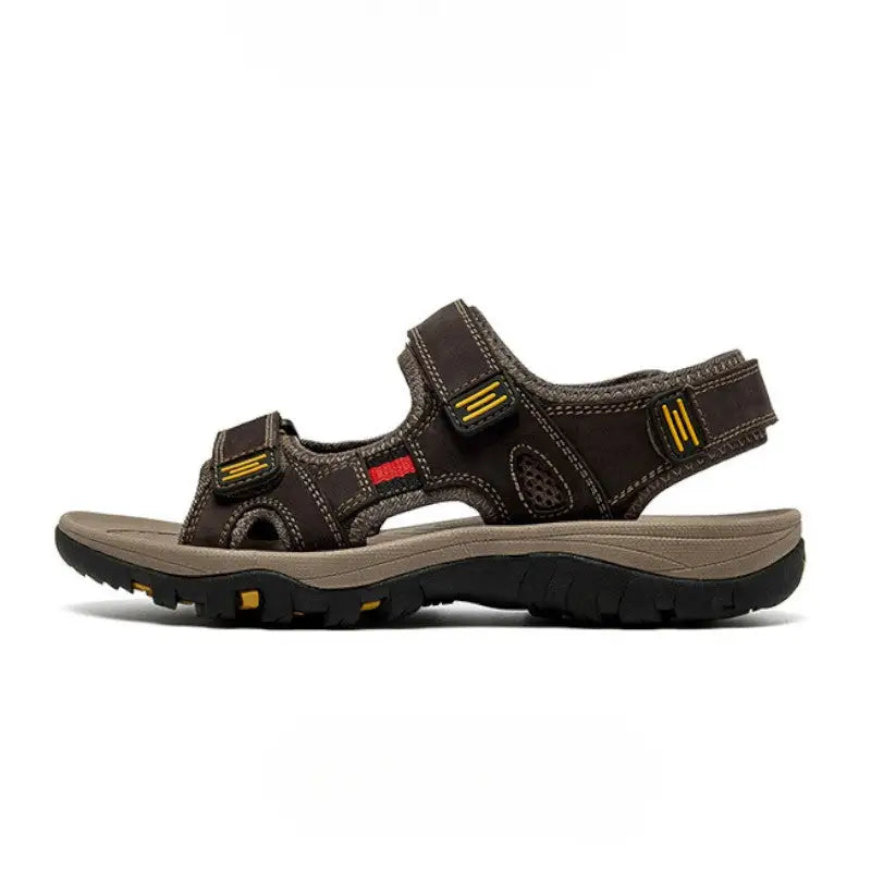 Trekkingsandalen Herren Leder - Detailansicht