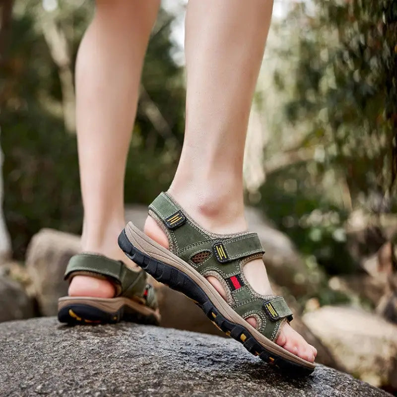 Trekkingsandalen Herren Leder - Perspektive