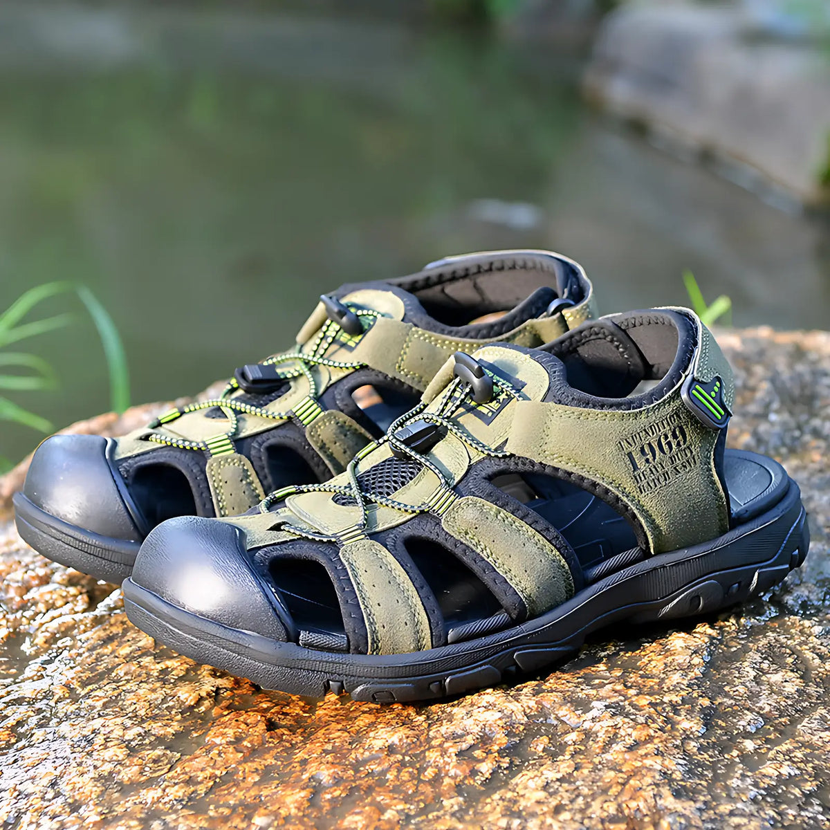 Trekkingsandale Herren Outdoor