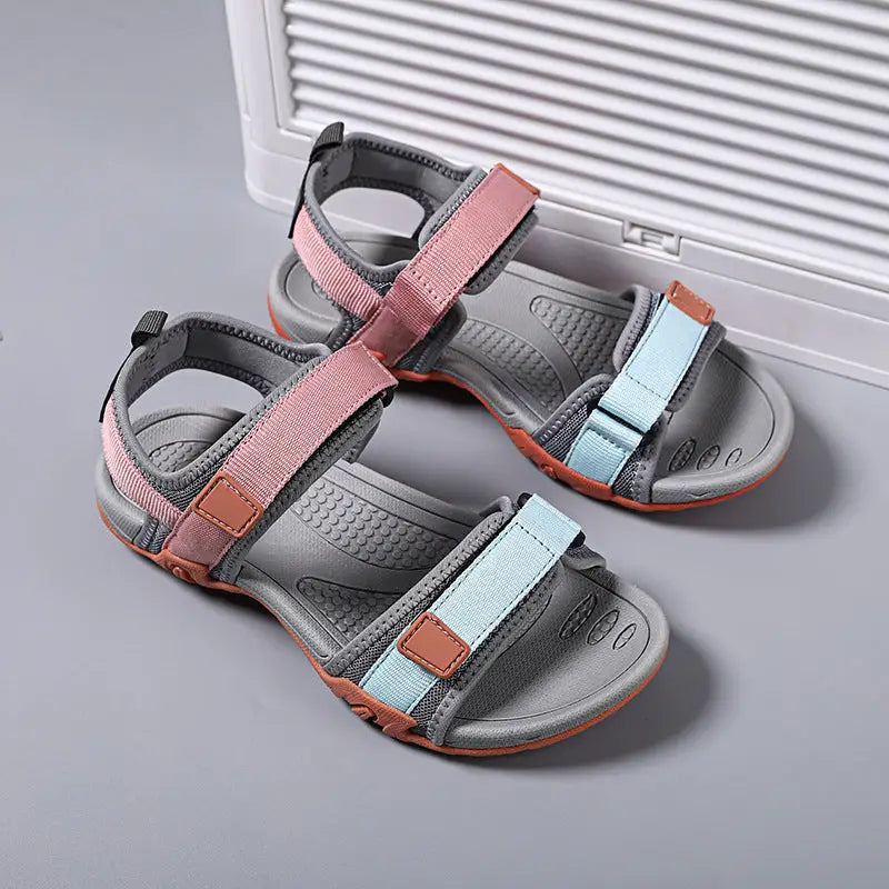 Trekkingsandalen Damen Modern - Lifestyle-Ansicht