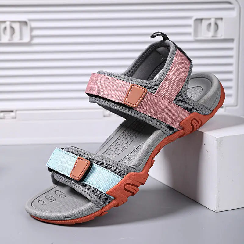 Trekkingsandalen Damen Modern - Trageansicht