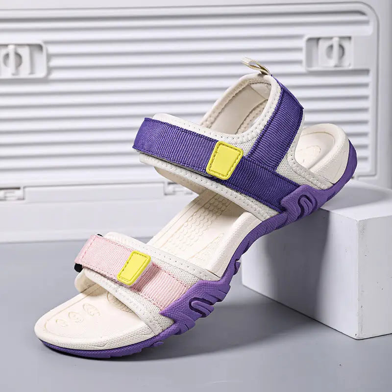 Trekkingsandalen Damen Modern - Nahaufnahme