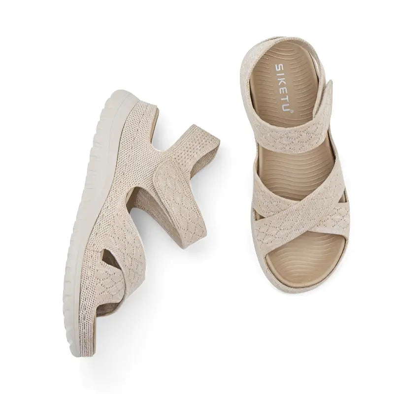 Trekkingsandalen Damen Leicht - Rückansicht