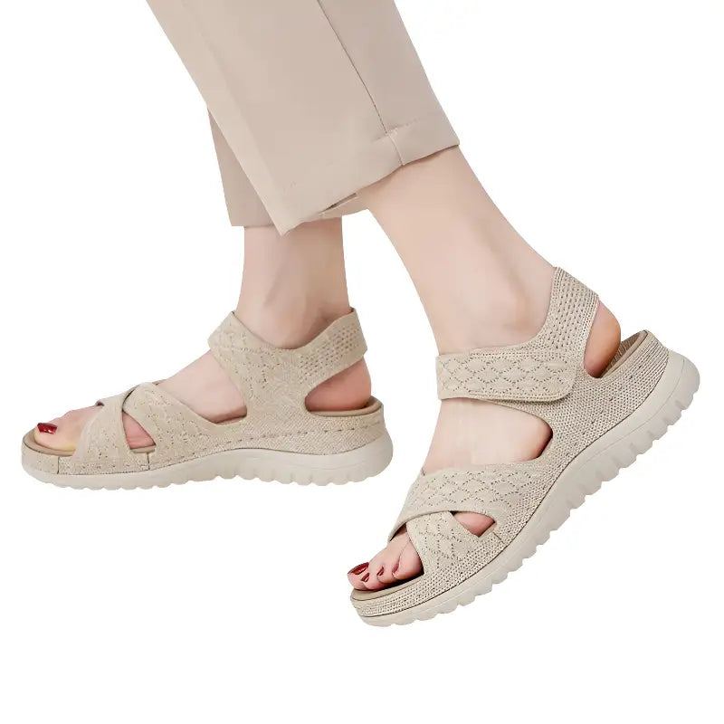 Trekkingsandalen Damen Leicht - Draufsicht (2)