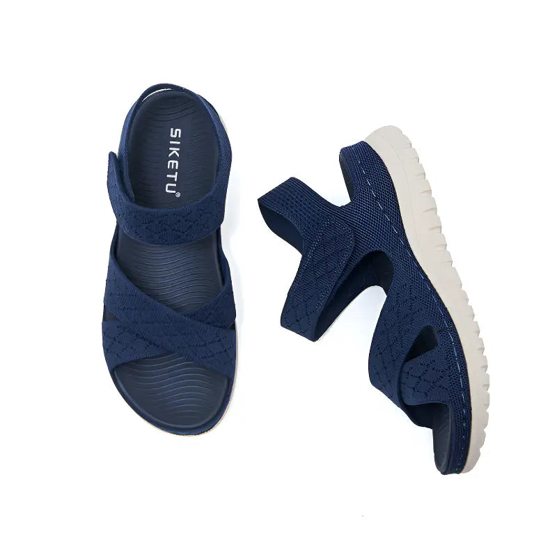 Trekkingsandalen Damen Leicht - Verschluss-Detail