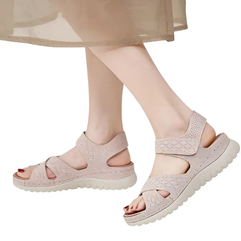 Trekkingsandalen Damen Leicht - Seitenansicht (2)