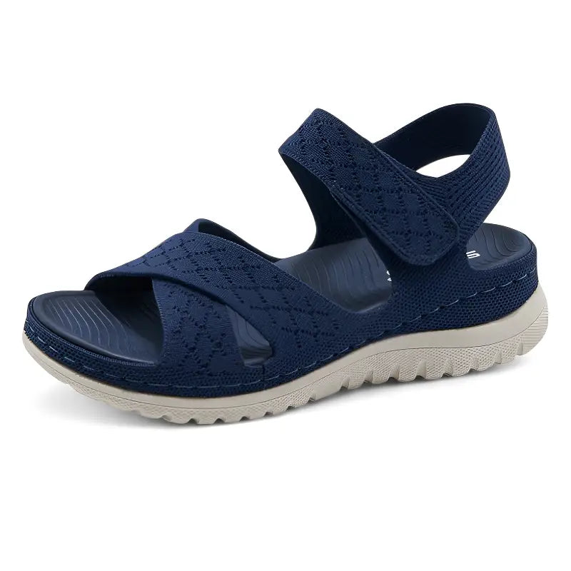 Trekkingsandalen Damen Leicht in Blau