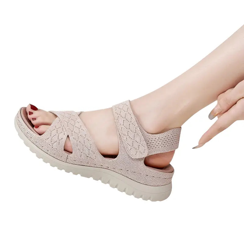 Trekkingsandalen Damen Leicht - Nahaufnahme (2)