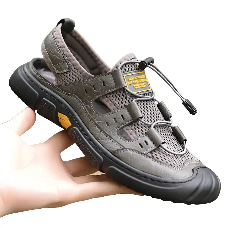 Geschlossene Trekkingsandalen Herren - Seitenansicht