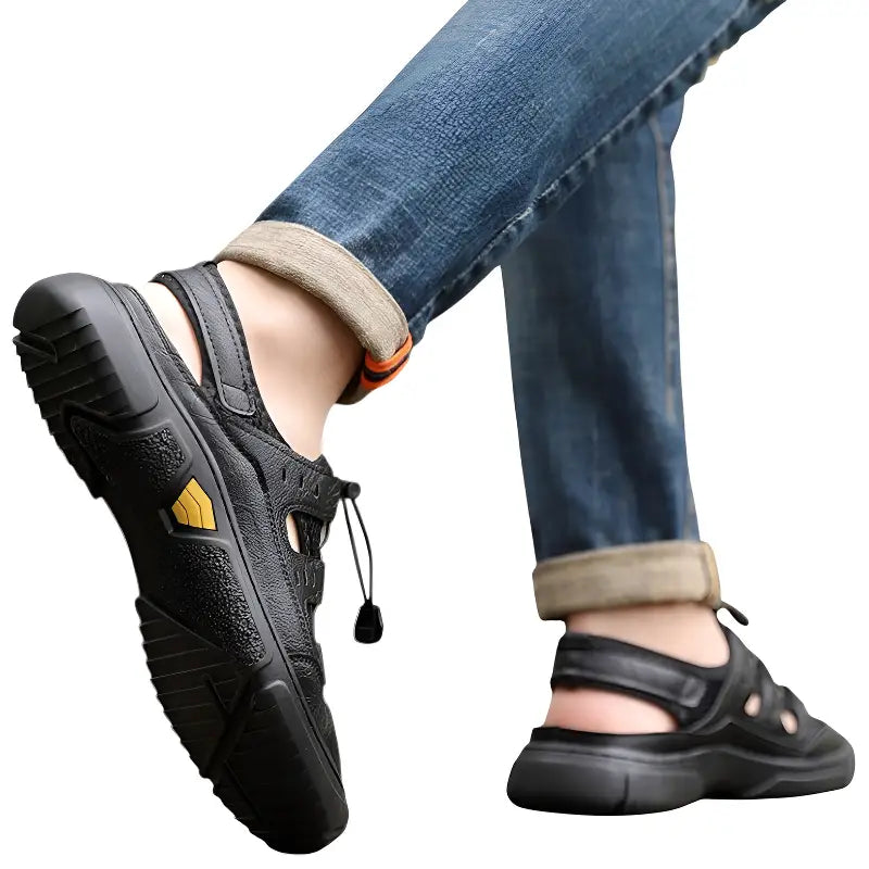 Geschlossene Trekkingsandalen Herren - Gesamtansicht