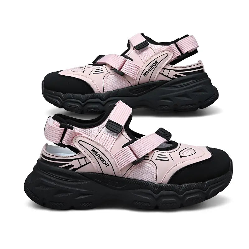 Geschlossene Trekkingsandalen Damen
