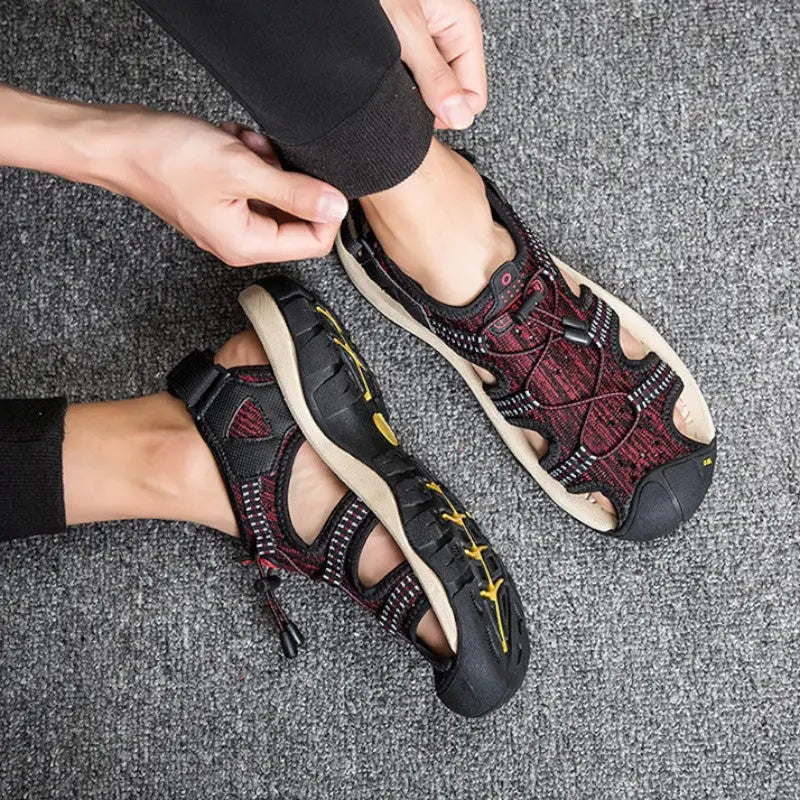 Geschlossene Trekkingsandalen Herren