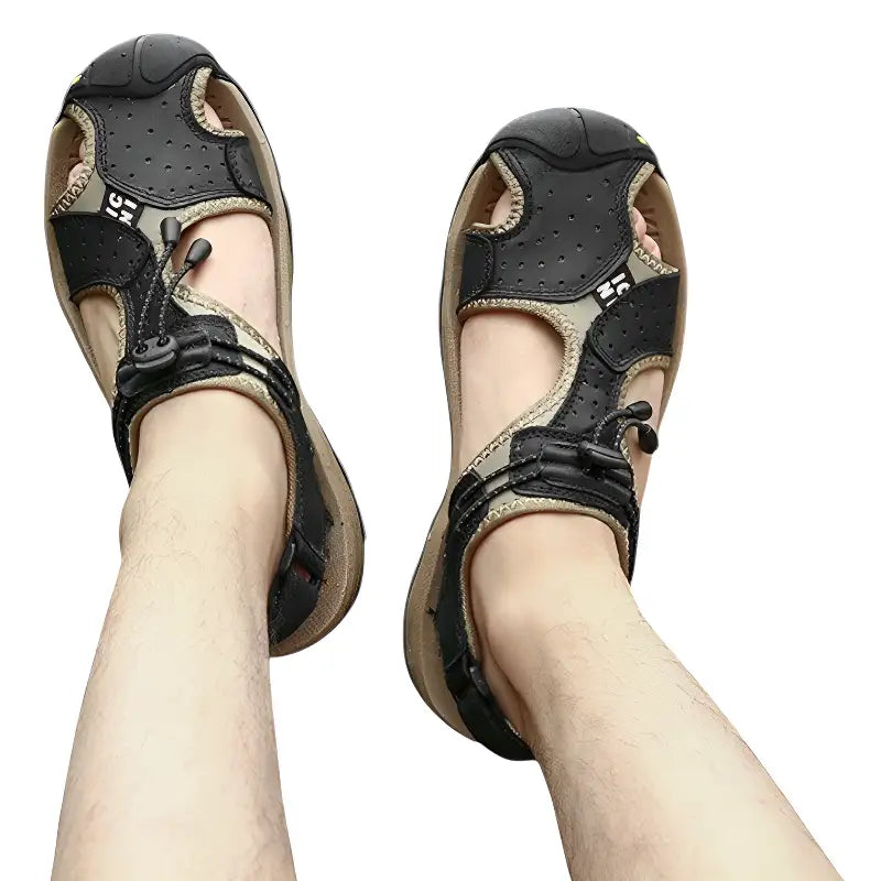 Sandalen Herren Wanderlook