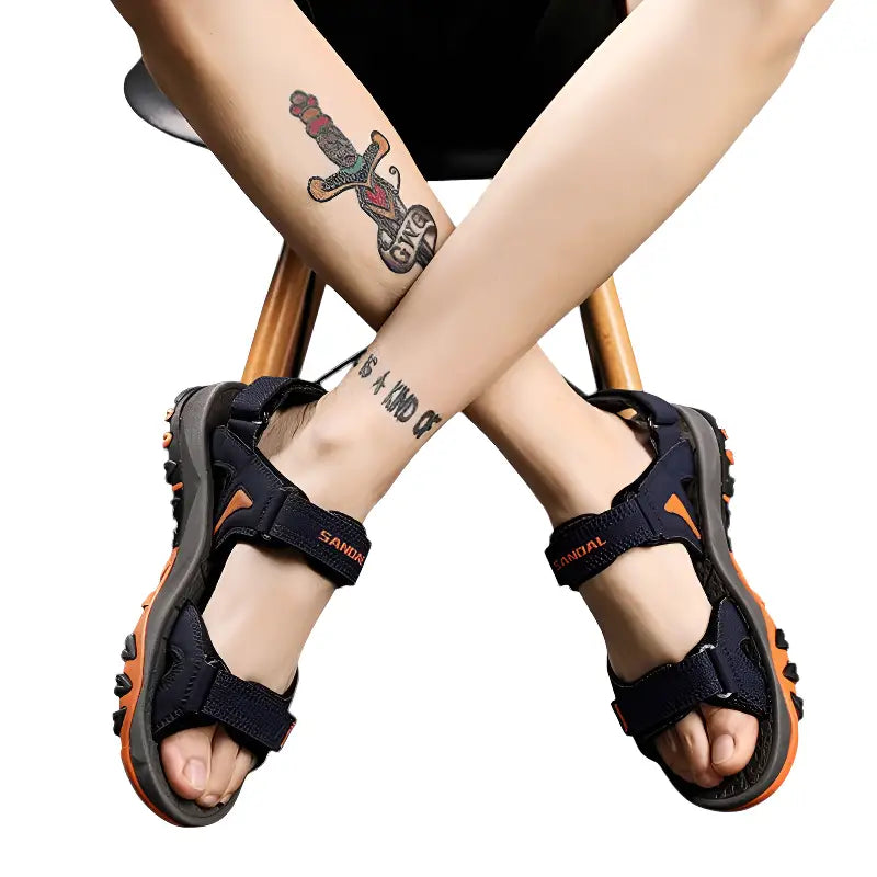 Trekkingsandalen Klettverschluss Herren