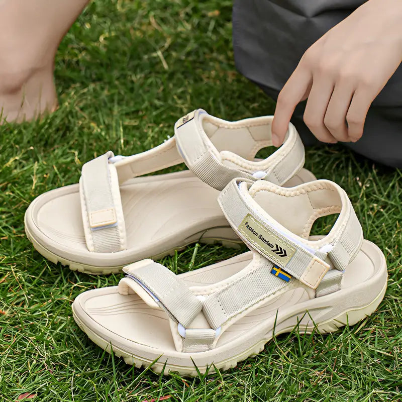 Wandern Trekkingsandalen Damen - Perspektive