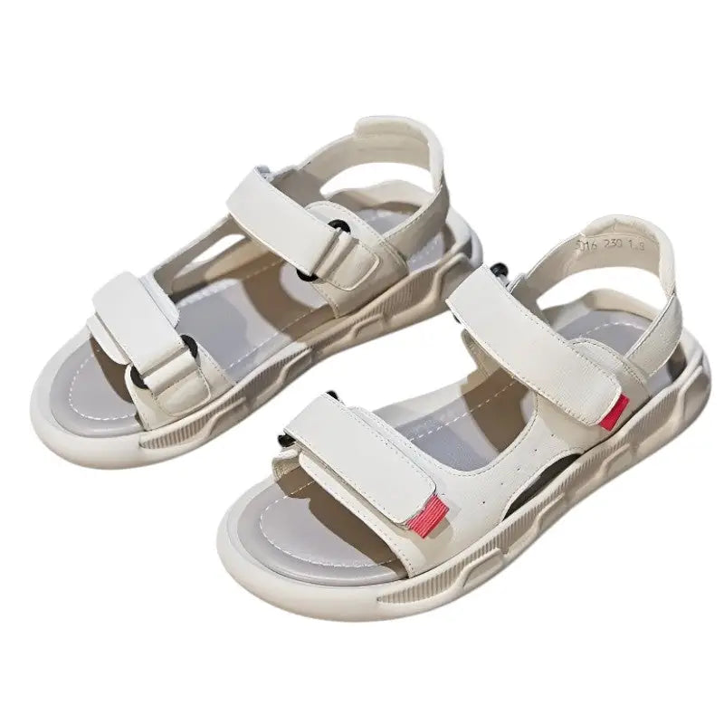 Trekkingsandalen Damen Weiß - Detailansicht