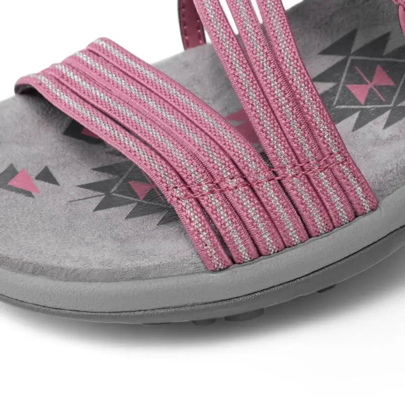 Trekkingsandalen Damen Rosa