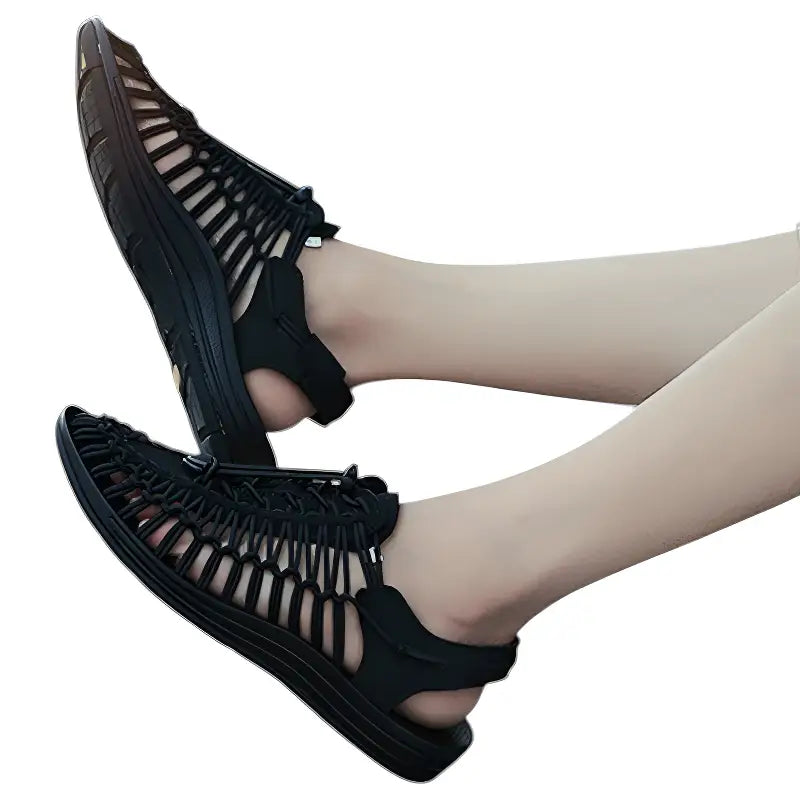 Trekkingsandalen Damen - Trageansicht