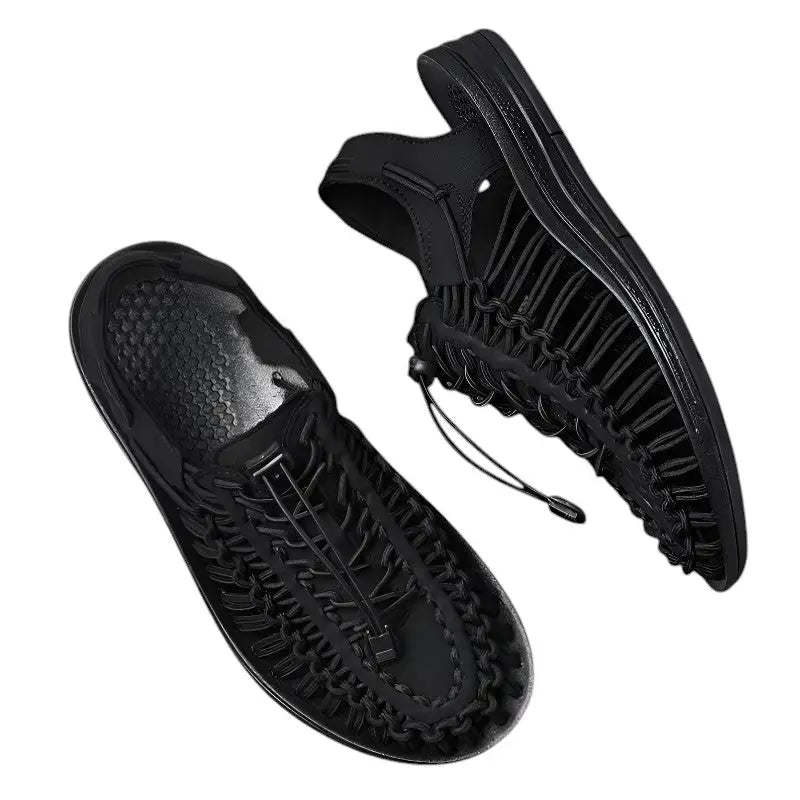 Trekkingsandalen Damen - im Einsatz