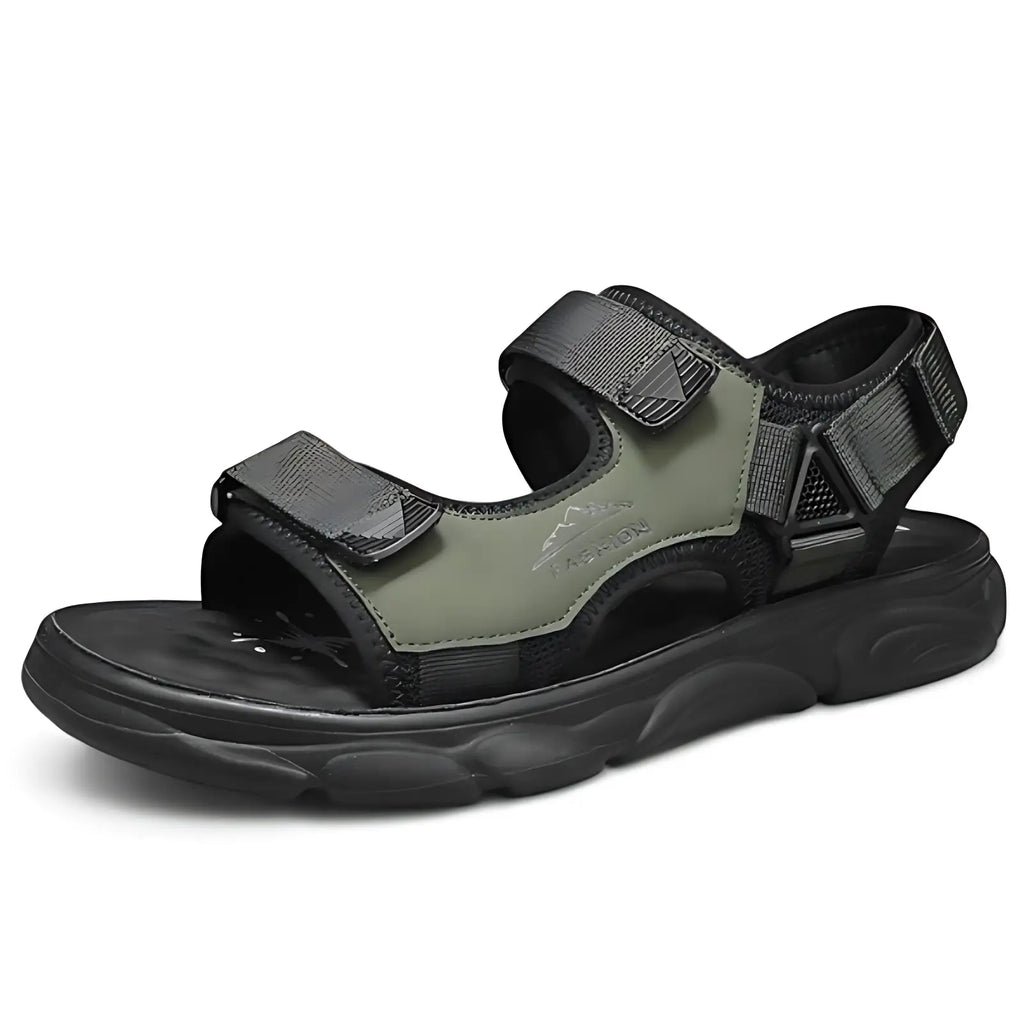 Trekkingsandalen Herren leger