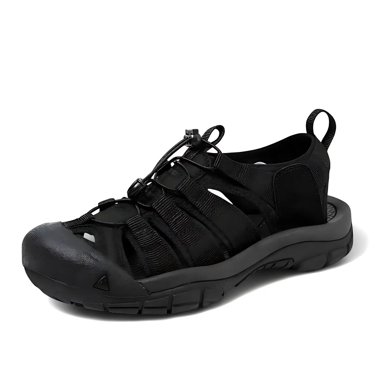 Trekkingsandalen Herren Schwarz