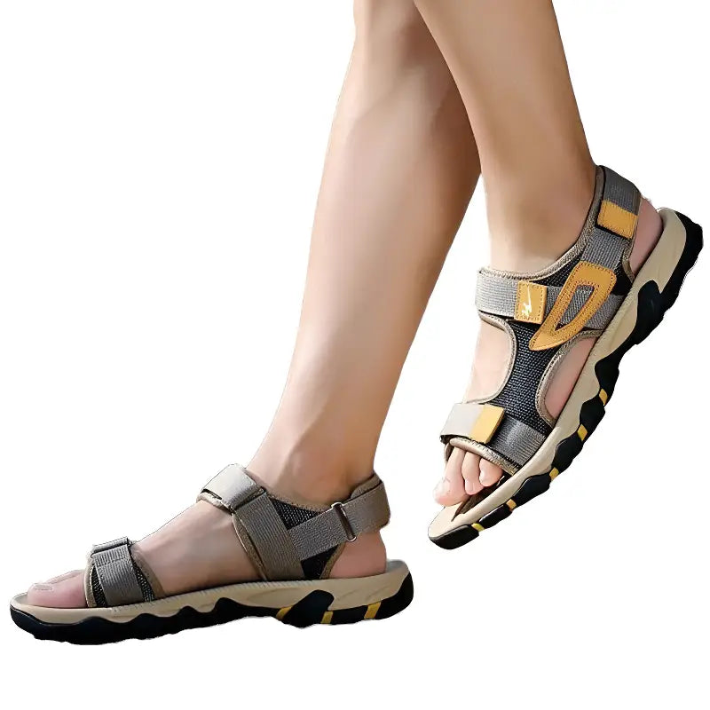 Trekkingsandalen Herren Gummisohle