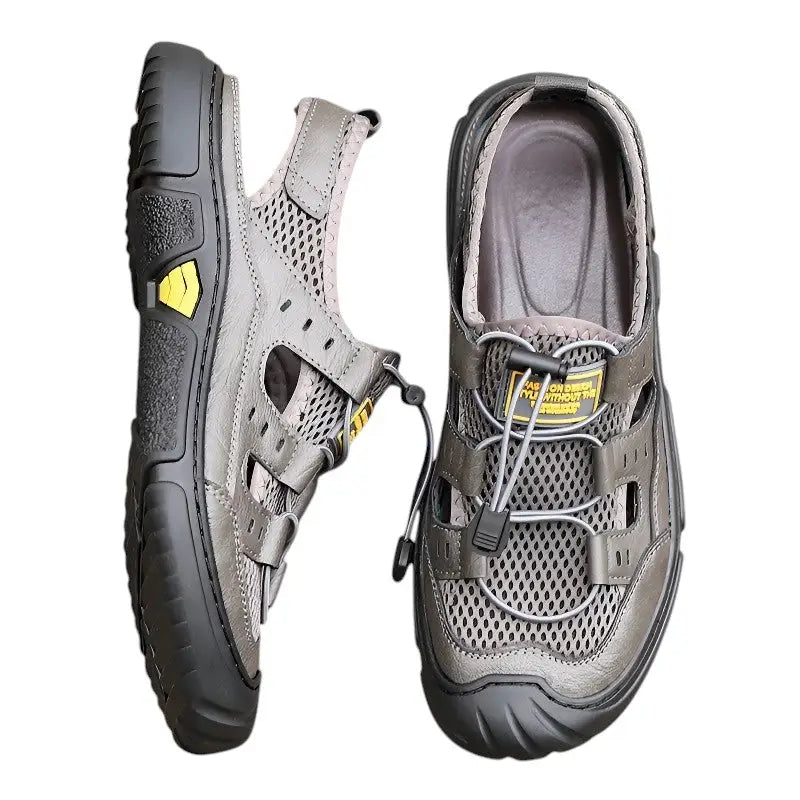 Geschlossene Trekkingsandalen Herren - Detailansicht