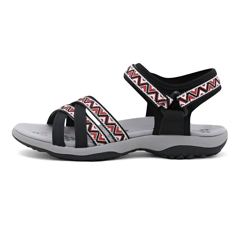 Trekkingsandalen Flach Damen