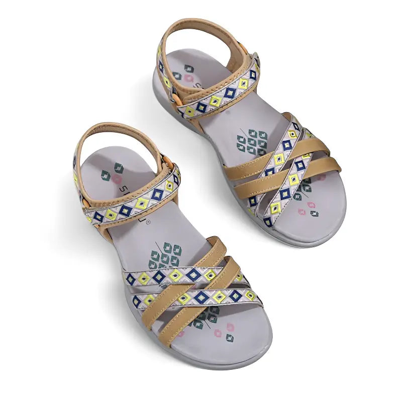 Trekkingsandalen Flach Damen