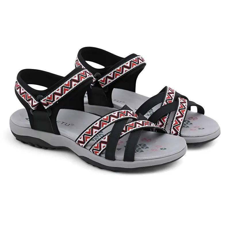 Trekkingsandalen Flach Damen
