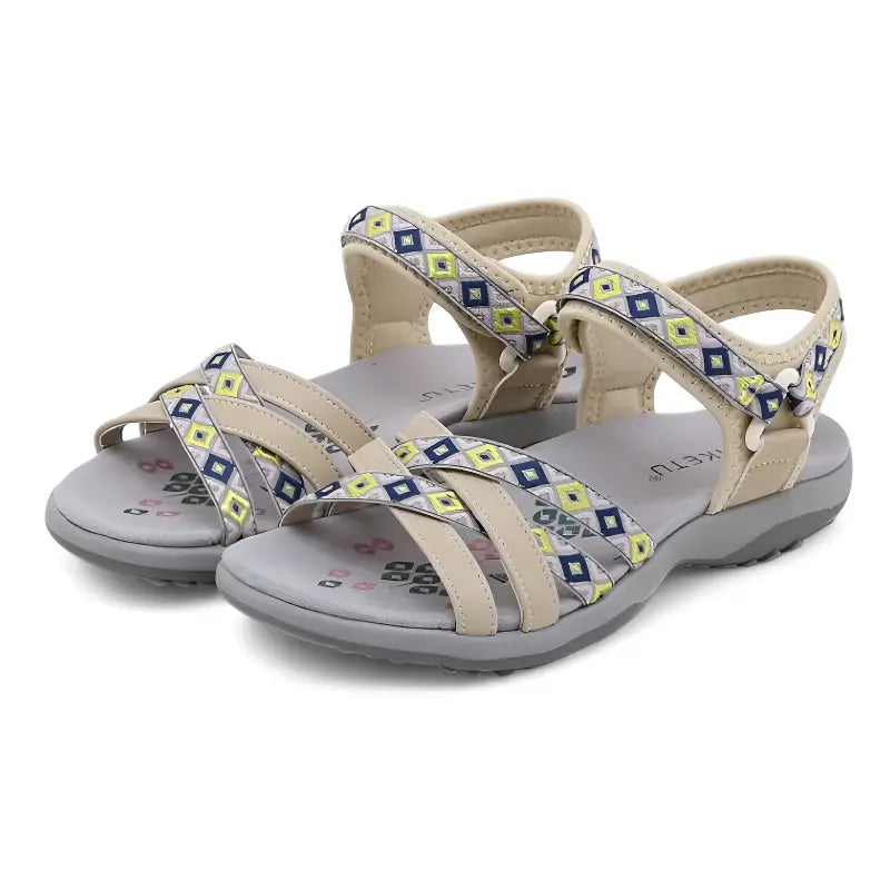 Trekkingsandalen Flach Damen