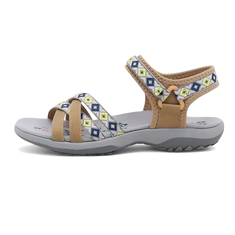 Trekkingsandalen Flach Damen