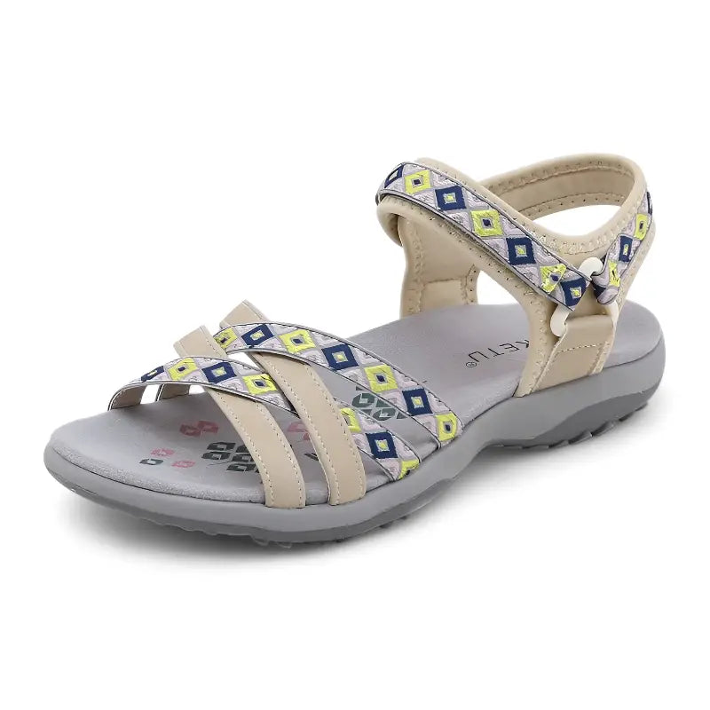 Trekkingsandalen Flach Damen
